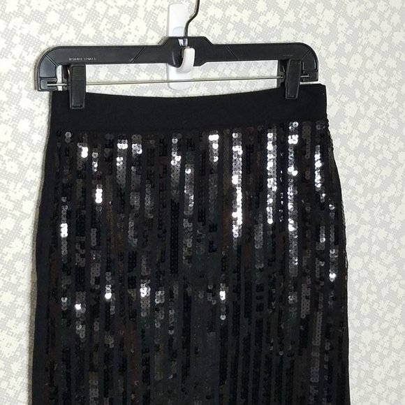NWT Eva Mendes Sequin Pencil Skirt - Picture 2 of 12